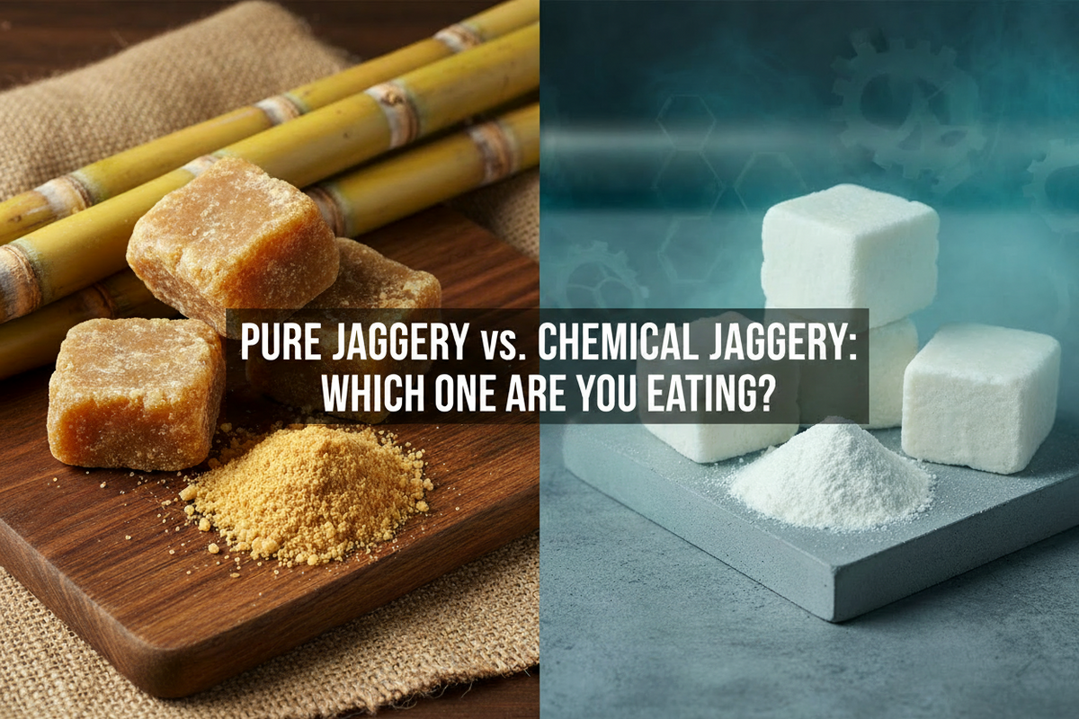 Pure Jaggery vs. Chemical Jaggery: Which One Are You Eating?