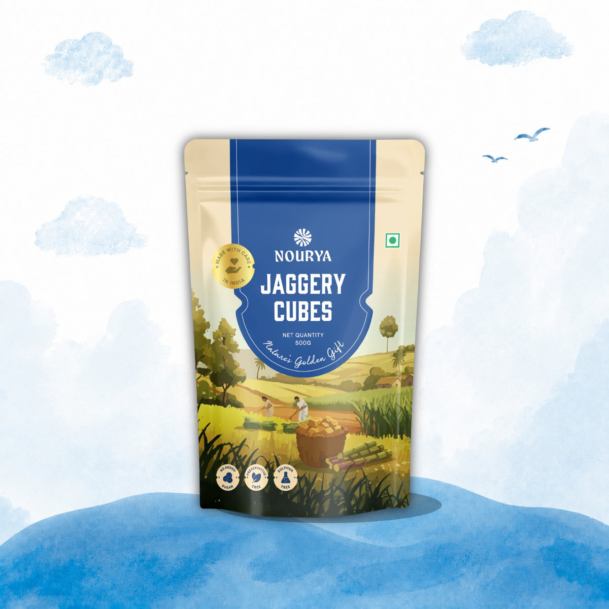 Natural Jaggery Cubes